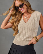 Serene V-Neck Sweater Vest