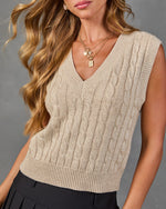 Serene V-Neck Sweater Vest