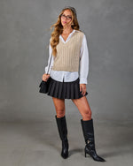 Serene V-Neck Sweater Vest