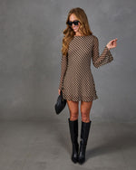 Paulette Plaid Mini Dress
