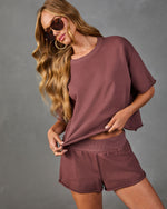 Cozy Atelier Low Rise Terry Shorts