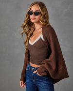 Mellow Ember Knit Cardigan