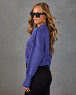Elouise Cropped Crewneck Sweater