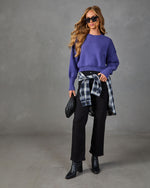 Elouise Cropped Crewneck Sweater