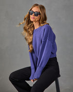 Elouise Cropped Crewneck Sweater