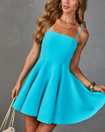 Brunch Darling Pleated Mini Dress