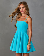 Brunch Darling Pleated Mini Dress
