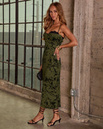 Ellie Floral Midi Dress