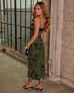 Ellie Floral Midi Dress