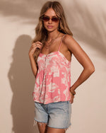 Sunlit Devotion Tropical Floral Cami