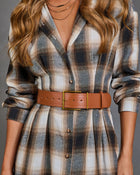 Diego Vegan Leather Waist Belt