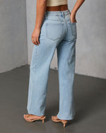 Lejer Stretch Straight Leg Jeans