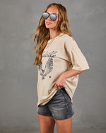 Nashville Muse Cotton Graphic Short Sleeve Tee