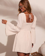 Quiet Mornings Cotton Mini Dress