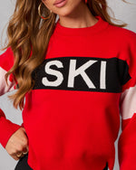 Ski Mode Graphic Knit Sweater