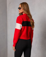 Ski Mode Graphic Knit Sweater