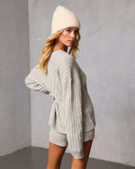 Amaraie Cable Knit Sweater
