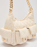 Palime Quilted Vegan Leather Crossbody Bag