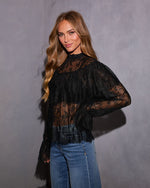 Elisara Ruffle Lace Top