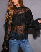Elisara Ruffle Lace Top