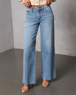 Feldah Stretch Straight Leg Jeans