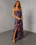 Meadow Hour Printed Maxi Dress