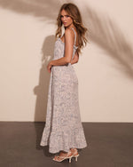 Dockside Darling Paisley Print Midi Dress