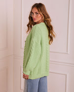 Katrine Cable Knit Cardigan