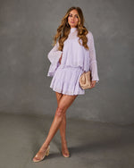 Balcony Breeze Floral Eyelet Blouse