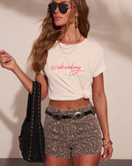 Weekending Graphic Cotton Short Sleeve Tee