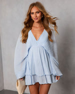 Freshly Yours Plisse Mini Dress