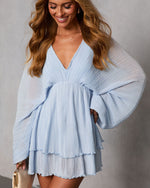 Freshly Yours Plisse Mini Dress