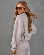 Between Plans Scuba Half Zip Sweatshirt