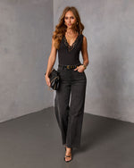 Marlyn Lace Trim Bodysuit