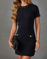 City Romance Mini Sweater Dress