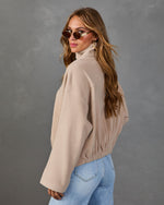 Soft Solace Fleece Funnel Neck Sweatshirt