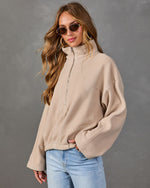 Soft Solace Fleece Funnel Neck Sweatshirt