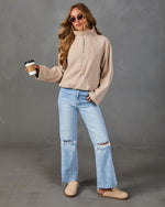 Soft Solace Fleece Funnel Neck Sweatshirt