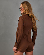 Rust Hour Denim Romper