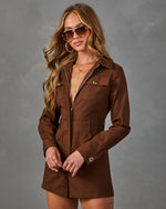 Rust Hour Denim Romper