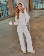 White % Chill Season Knit Sweater-6