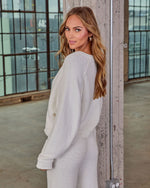 White % Chill Season Knit Sweater-4