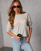 Amour In Motion Graphic Sweatshirt