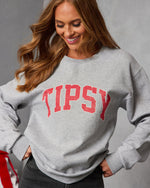 Tipsy Graphic Sweatshirt