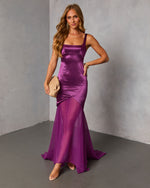 Emberline Fishtail Hem Maxi Dress