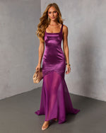 Emberline Fishtail Hem Maxi Dress