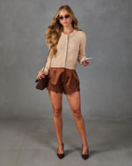 Juliana Floral Button Down Cardigan