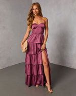 Whispered Yes Tiered Maxi Dress