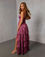 Whispered Yes Tiered Maxi Dress