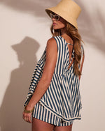 Sandbar Social Relaxed Striped Romper